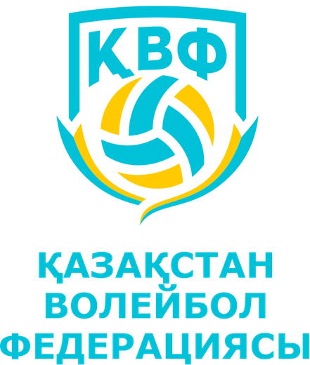 Логотип Казахстанской федерации волейбола
